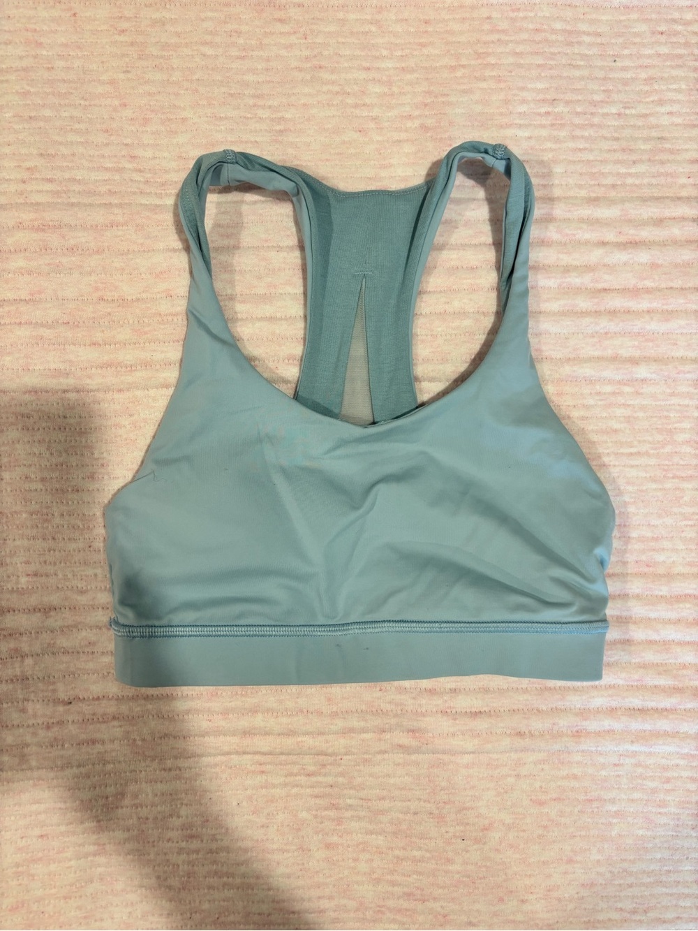 lululemon athletica Seafoam Green Racerback Sports Bra